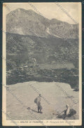 Cuneo Frabosa Balma Nevicata Sci cartolina ZT1692 – fronte