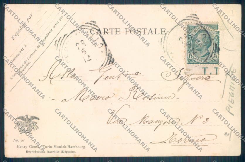 Torino Alta Montagna Genta PIEGHINE cartolina ZT1696 – retro