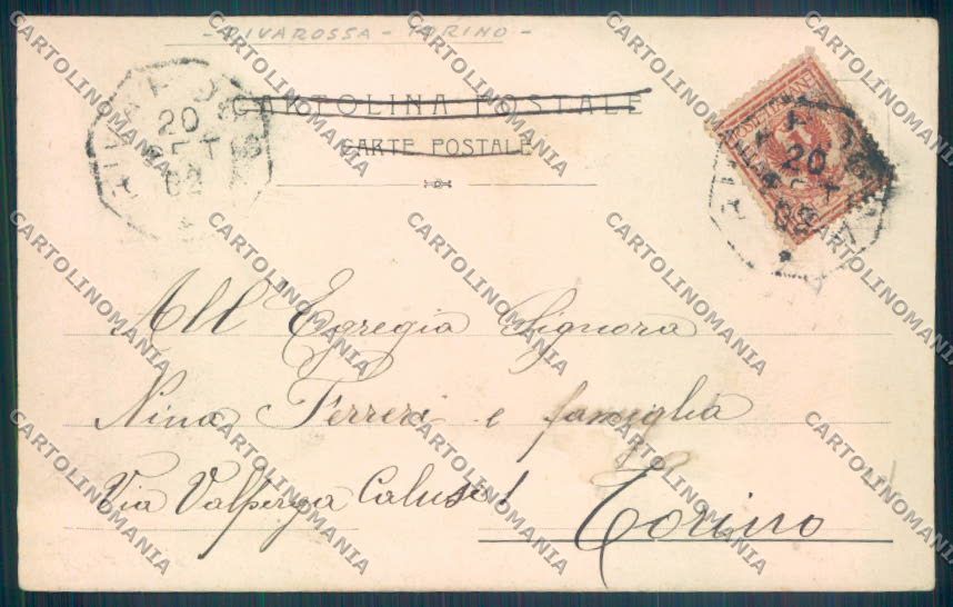 Torino Rivarossa cartolina ZT1702 – retro