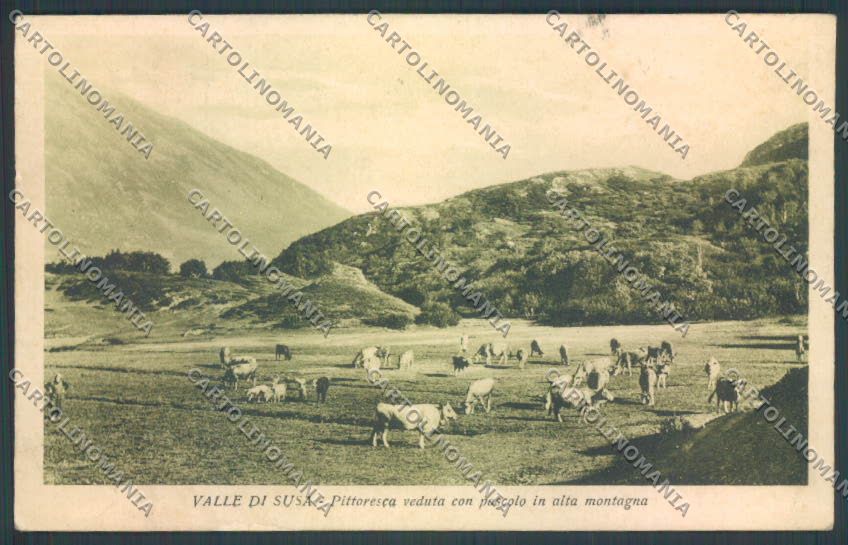 Torino Valle di Susa ABRASA cartolina ZT1731 – fronte