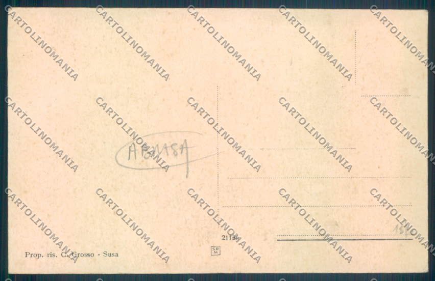 Torino Valle di Susa ABRASA cartolina ZT1731 – retro