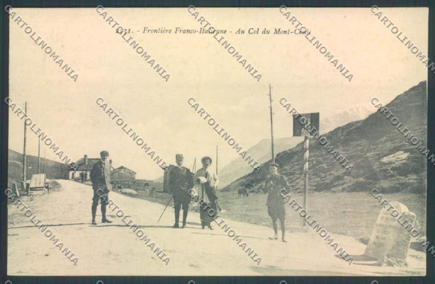 Torino Moncenisio Frontiera cartolina ZT1738 – fronte
