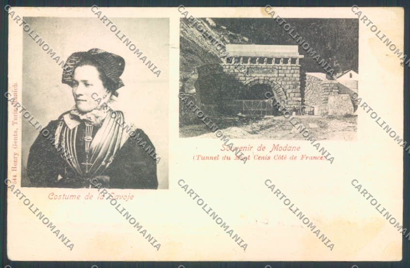 Torino Moncenisio ANGOLINO SCOLLATO cartolina ZT1739 – fronte
