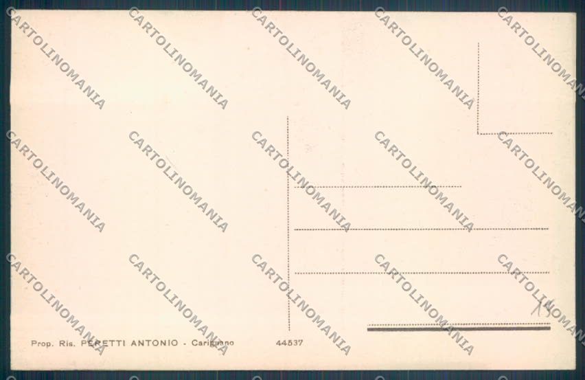 Torino Carignano cartolina ZT1754 – retro