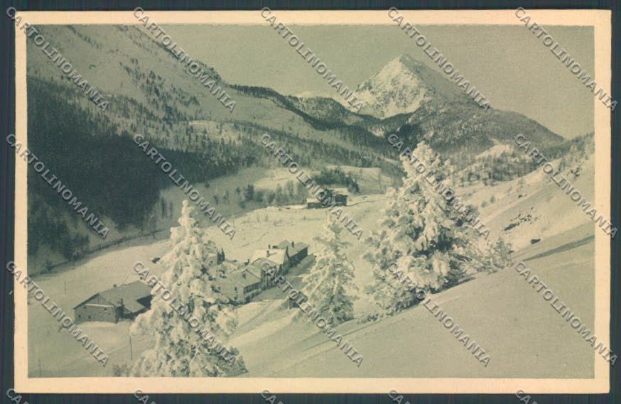 Torino Claviere Nevicata cartolina ZT1758 – fronte