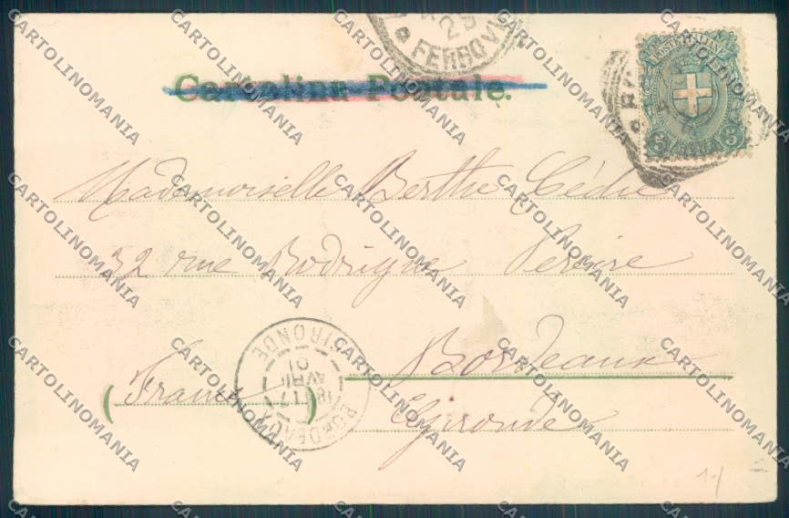 Bologna Città cartolina ZT1780 – retro
