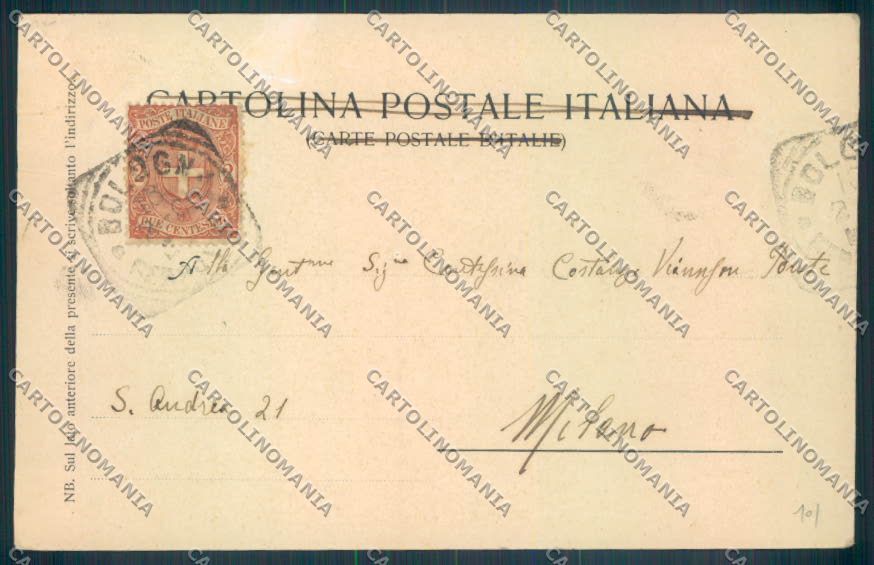 Bologna Città cartolina ZT1792 – retro