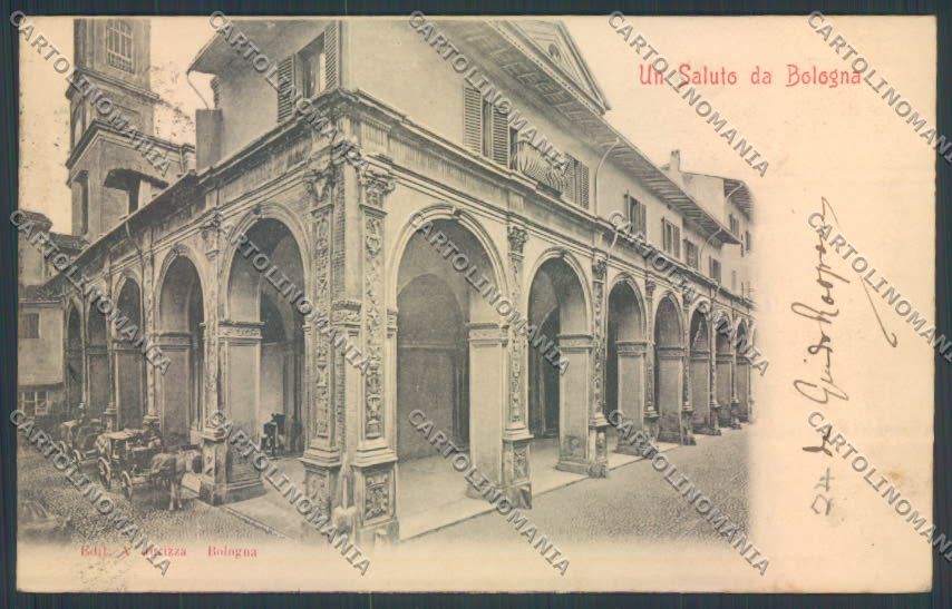 Bologna Città Carrozza cartolina ZT1803 – fronte