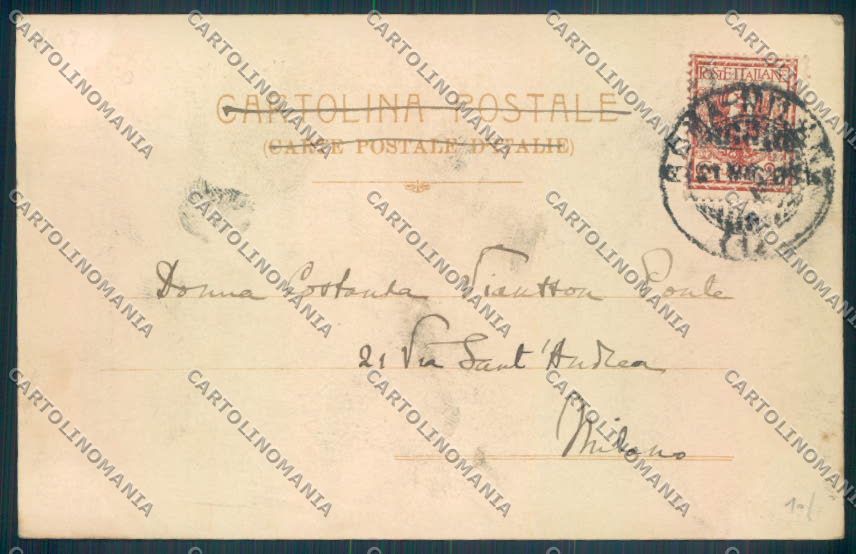 Bologna Città Carrozza cartolina ZT1803 – retro