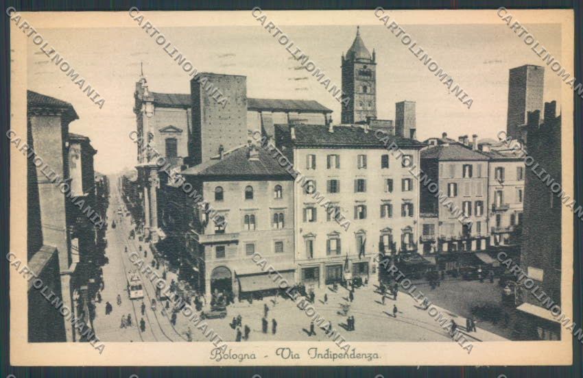 Bologna Città Tram cartolina ZT1813 – fronte