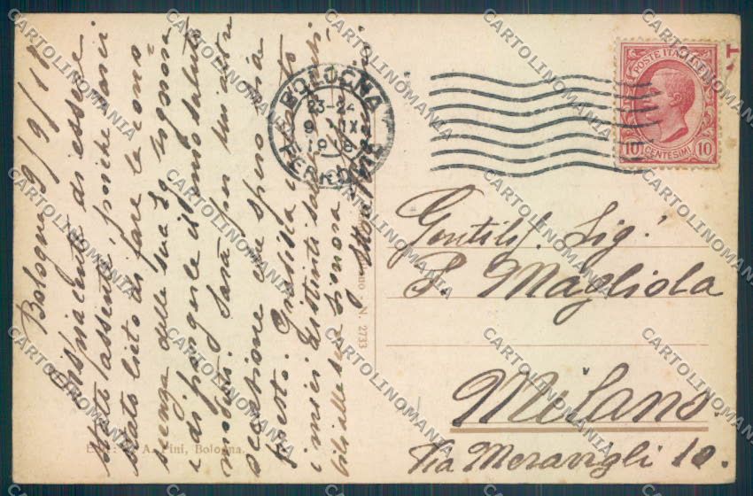 Bologna Città cartolina ZT1815 – retro