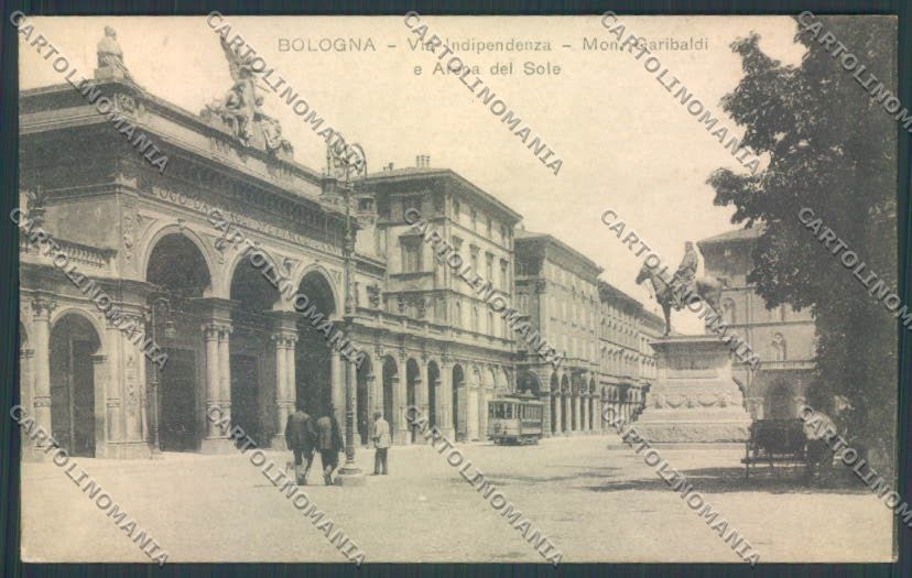 Bologna Città Garibaldi cartolina ZT1841 – fronte