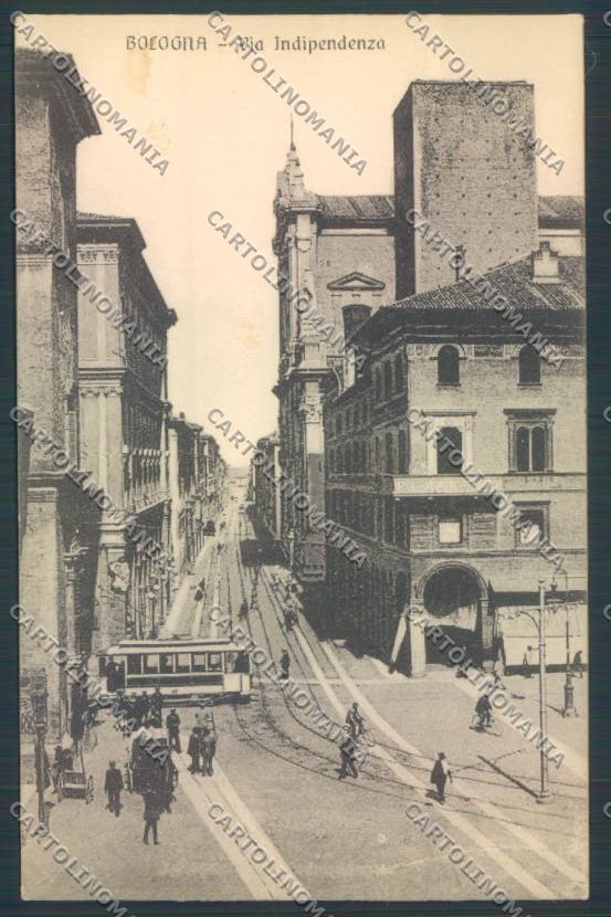 Bologna Città Tram cartolina ZT1847 – fronte