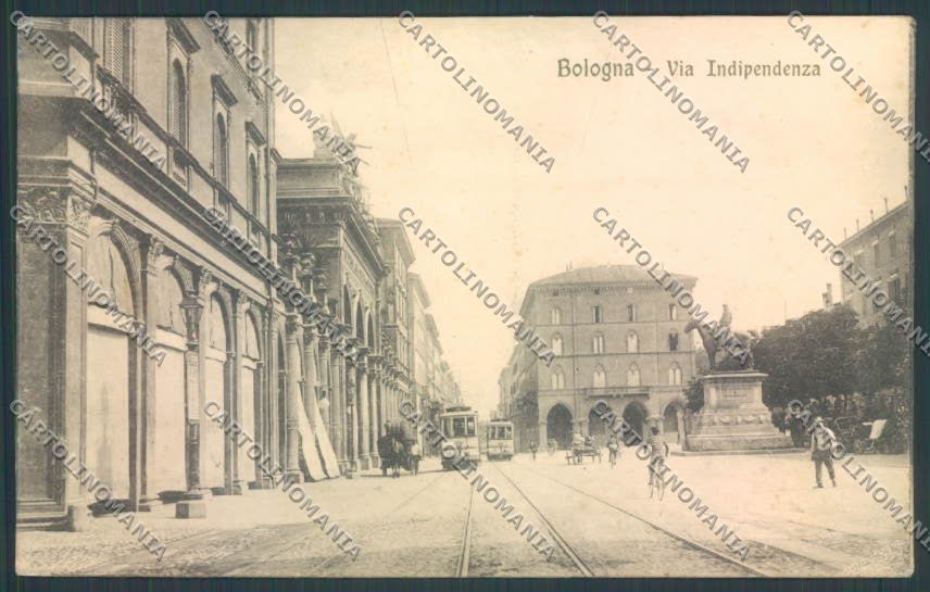 Bologna Città Tram cartolina ZT1855 – fronte