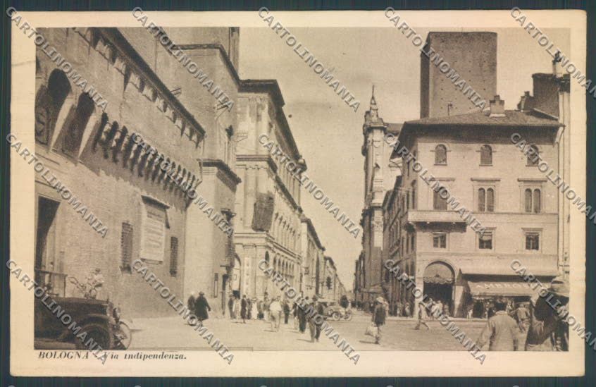 Bologna Città PIEGA cartolina ZT1856 – fronte