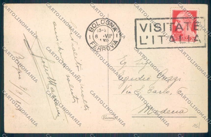 Bologna Città cartolina ZT1864 – retro