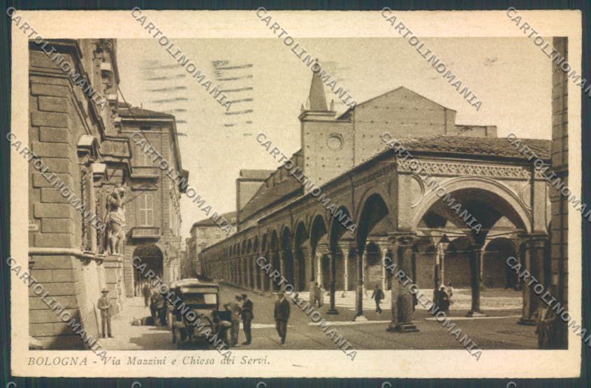 Bologna Città Automobile cartolina ZT1882 – fronte