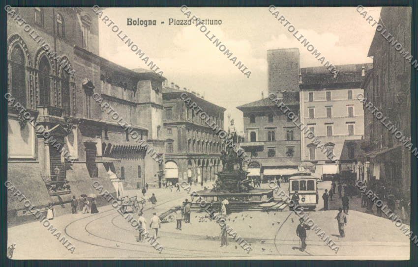 Bologna Città Tram cartolina ZT1886 – fronte