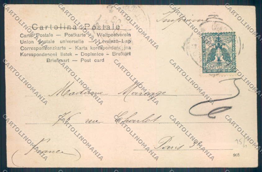 Bologna Città cartolina ZT1888 – retro