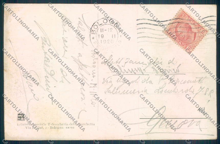 Bologna Città cartolina ZT1894 – retro