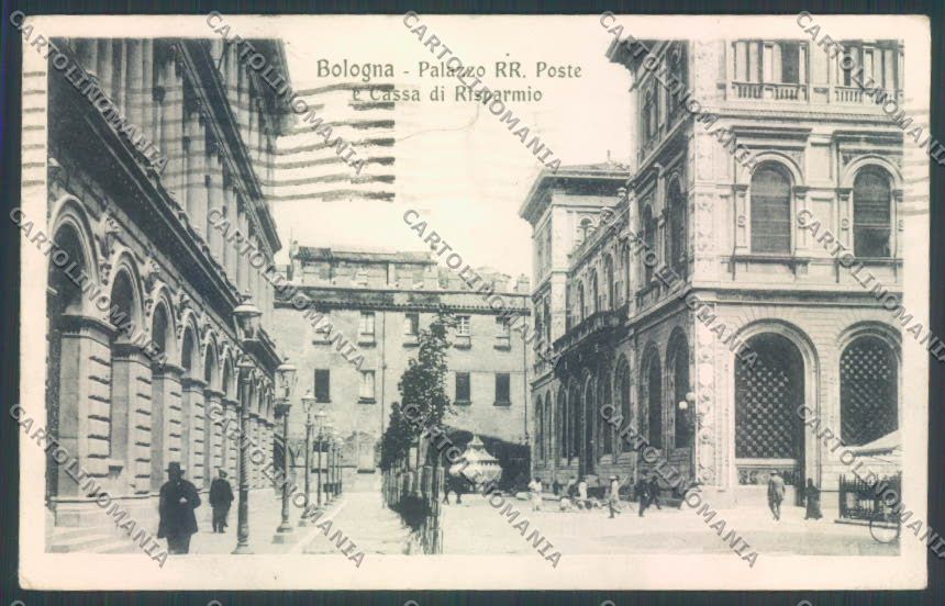 Bologna Città Poste Banca cartolina ZT1896 – fronte