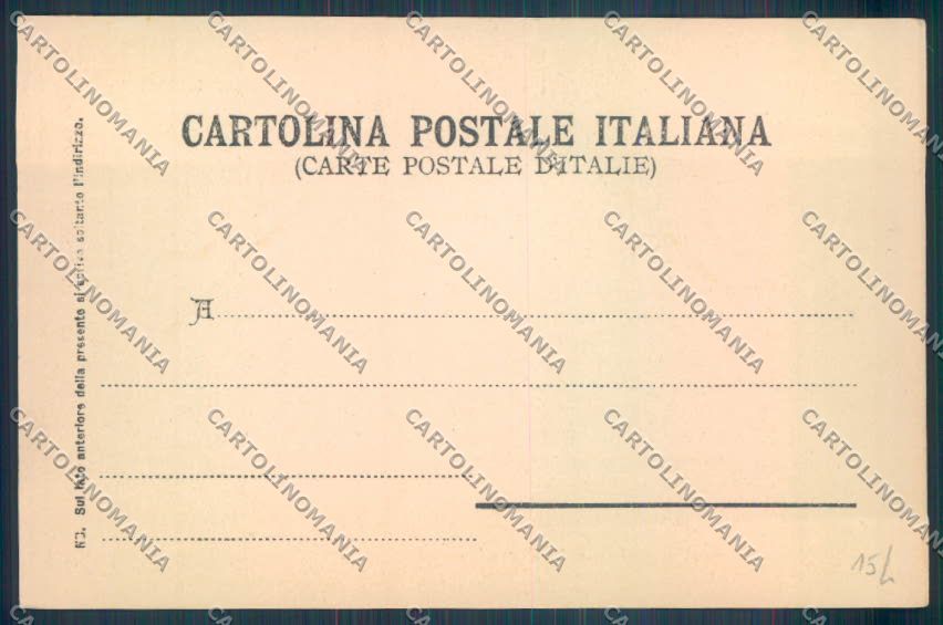 Bologna Città PIEGA cartolina ZT1905 – retro