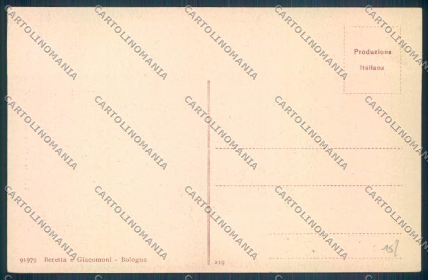 Bologna Città Tram cartolina ZT1907 – retro