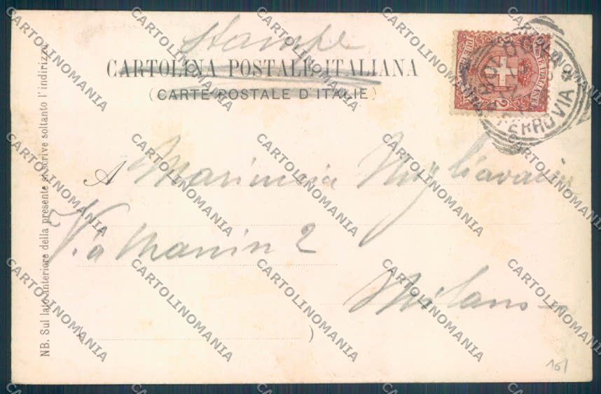 Bologna Città cartolina ZT1909 – retro