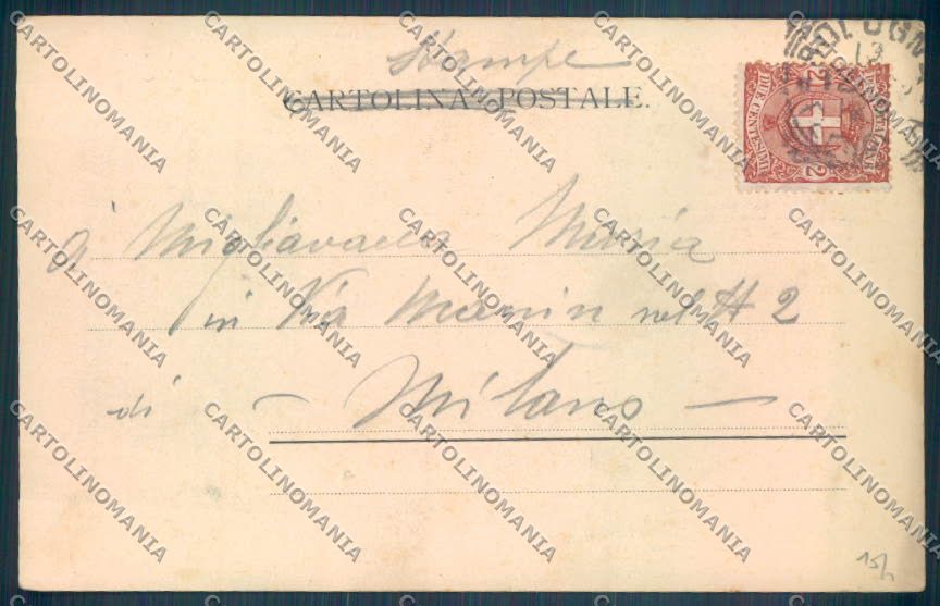 Bologna Città cartolina ZT1914 – retro