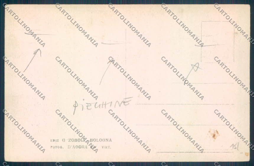 Bologna Città Funivia PIEGHINE cartolina ZT1917 – retro