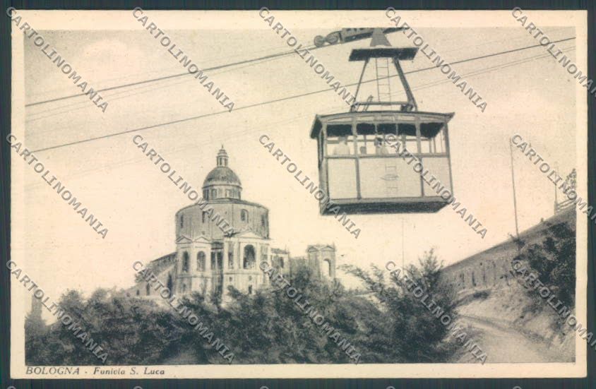 Bologna Città Funivia cartolina ZT1920 – fronte