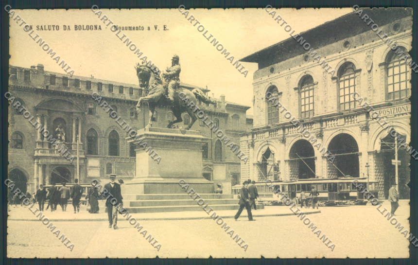 Bologna Città Tram cartolina ZT1928 – fronte