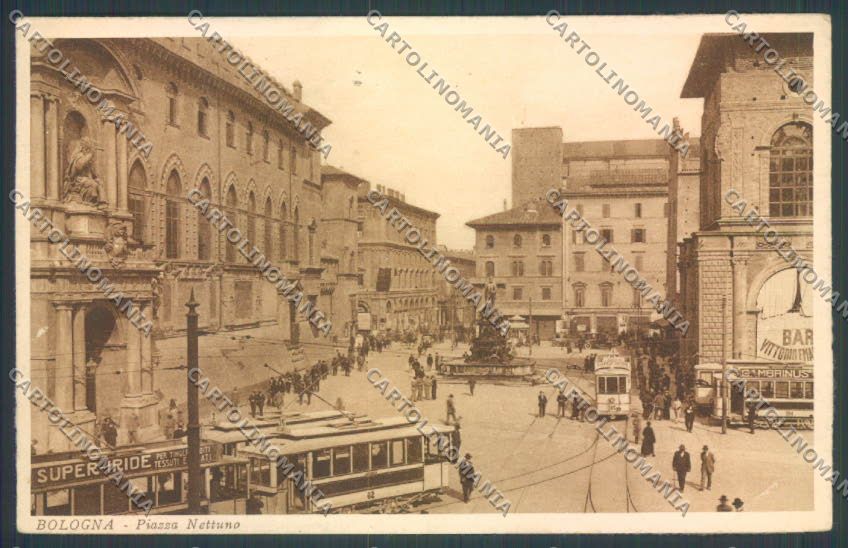 Bologna Città Tram cartolina ZT1963 – fronte
