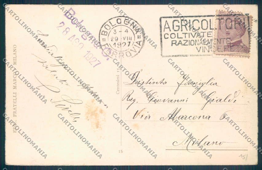 Bologna Città Tram cartolina ZT1963 – retro
