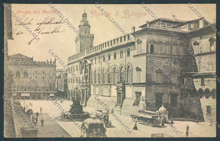 Bologna Città Tram cartolina ZT1967 – fronte