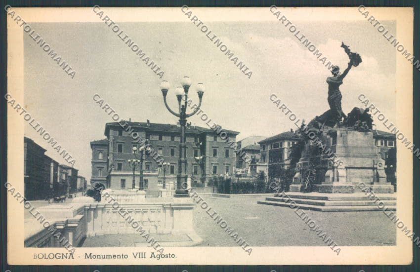 Bologna Città PIEGA cartolina ZT1980 – fronte