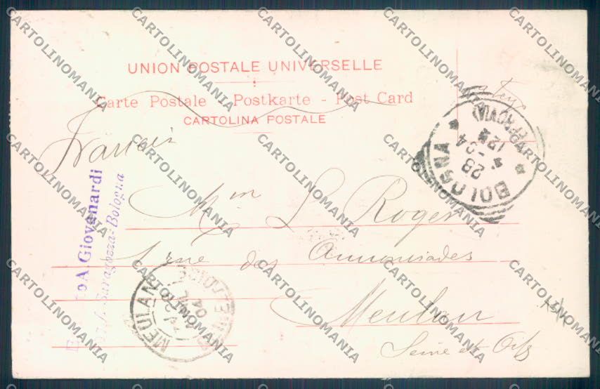 Bologna Città cartolina ZT1992 – retro