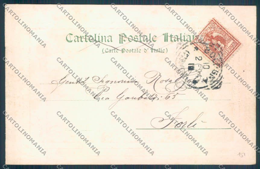 Bologna Città cartolina ZT1996 – retro