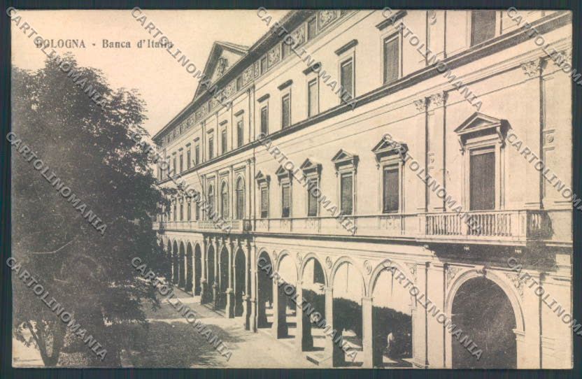 Bologna Città Banca cartolina ZT2016 – fronte