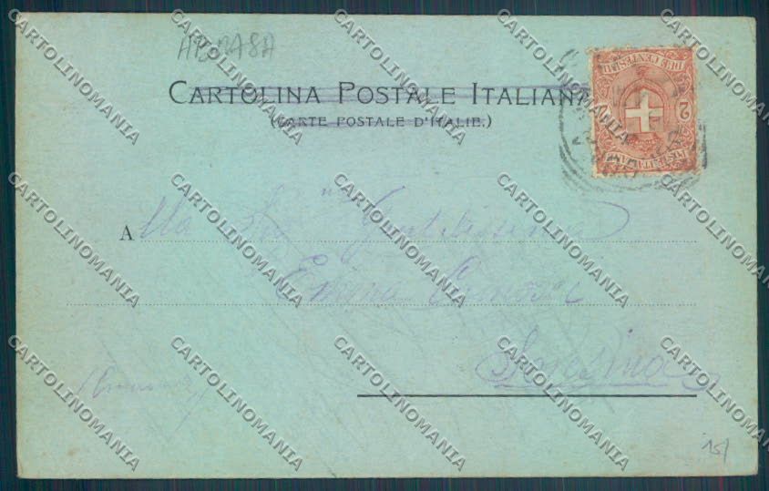 Bologna Città ABRASA Chiaro di Luna cartolina ZT2018 – retro