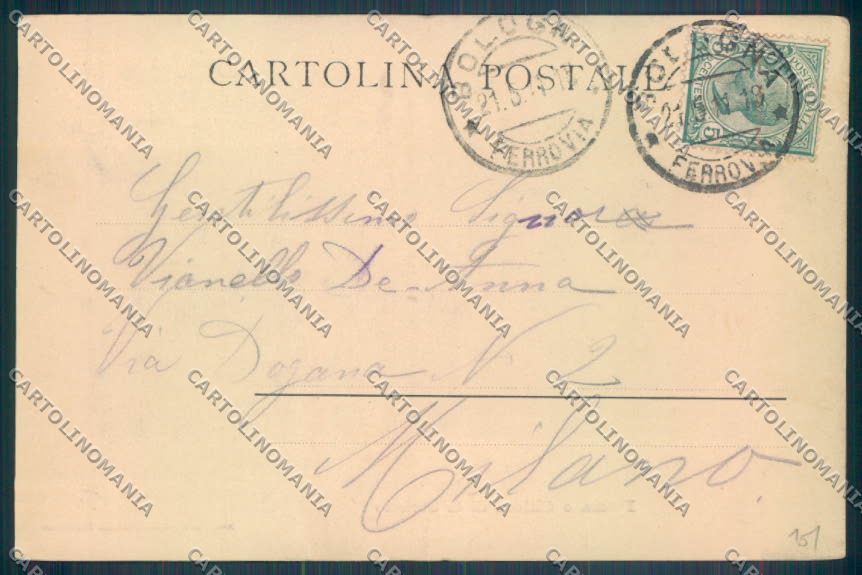 Bologna Città cartolina ZT2019 – retro