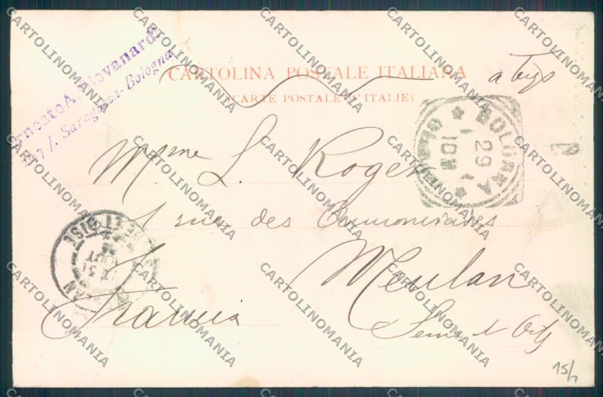 Bologna Città cartolina ZT2032 – retro