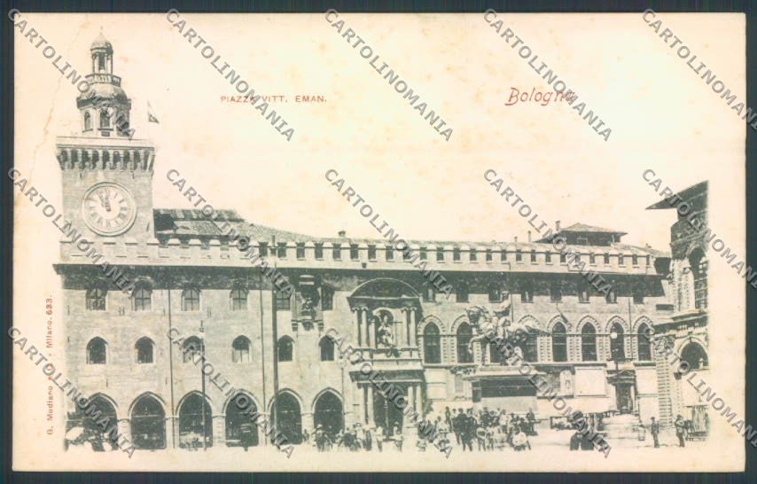 Bologna Città PIEGA cartolina ZT2042 – fronte