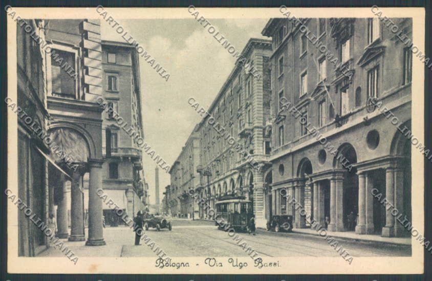 Bologna Città Tram Automobile cartolina ZT2060 – fronte