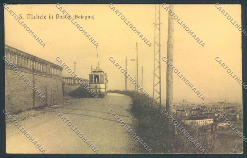 Bologna Città Tram PIEGA cartolina ZT2066 – fronte