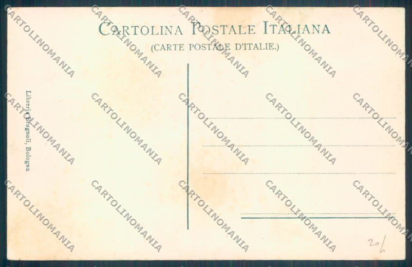 Bologna Città Tram Garibaldi cartolina ZT2121 – retro