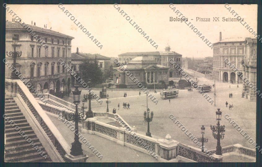 Bologna Città Tram Edicola cartolina ZT2128 – fronte