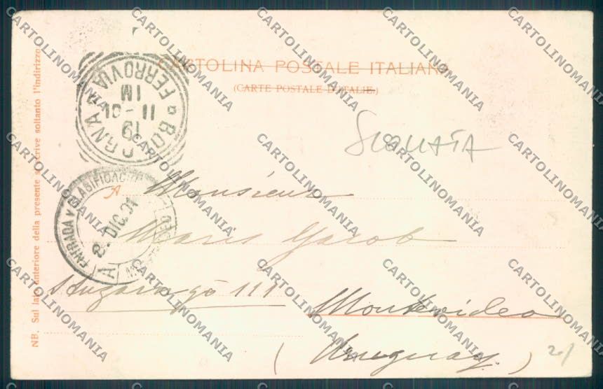 Bologna Città SCOLLATA cartolina ZT2133 – retro