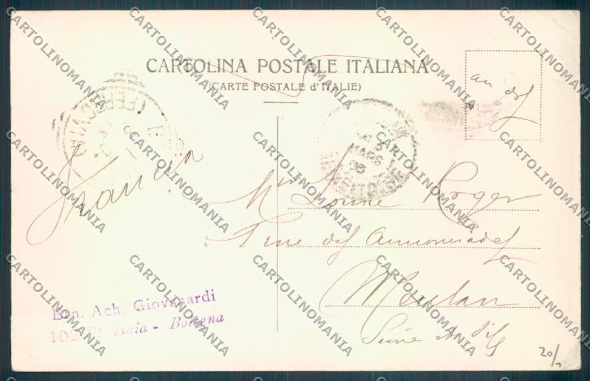 Bologna Città STRAPPINO cartolina ZT2150 – retro