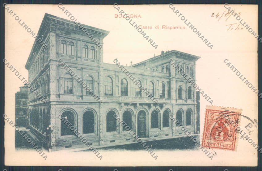 Bologna Città Banca cartolina ZT2154 – fronte